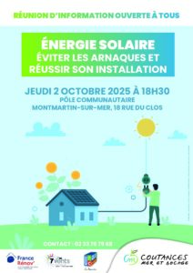 Réunion d’information : Énergie solaire éviter les arnaques et réussir son installation