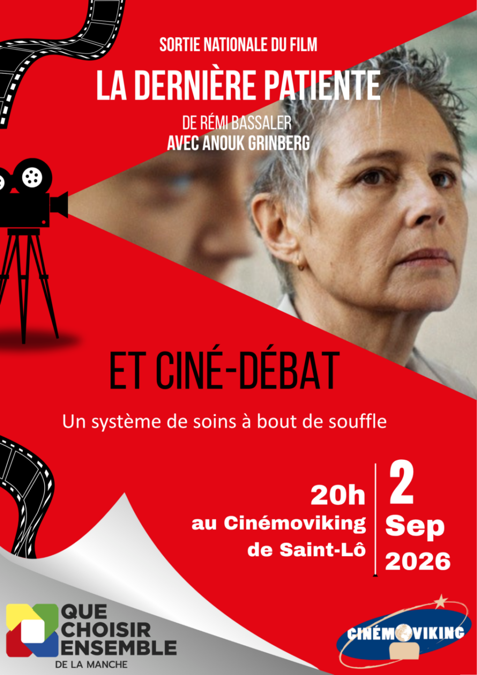 affiche du film et invitation à participer au ciné débat